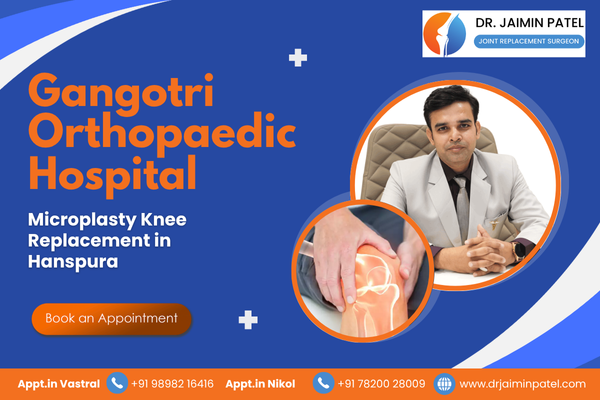 Microplasty Knee Replacement in Hanspura